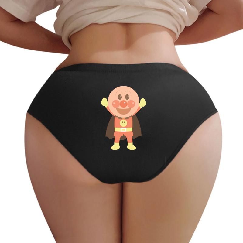 Anpanman Women Underwear Panties Women Black