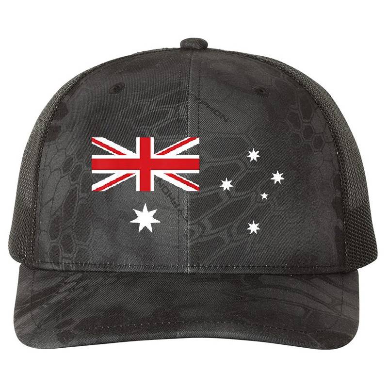 For Australian Australia Flag day T-Shirt Unisex V-Neck T-Shirts