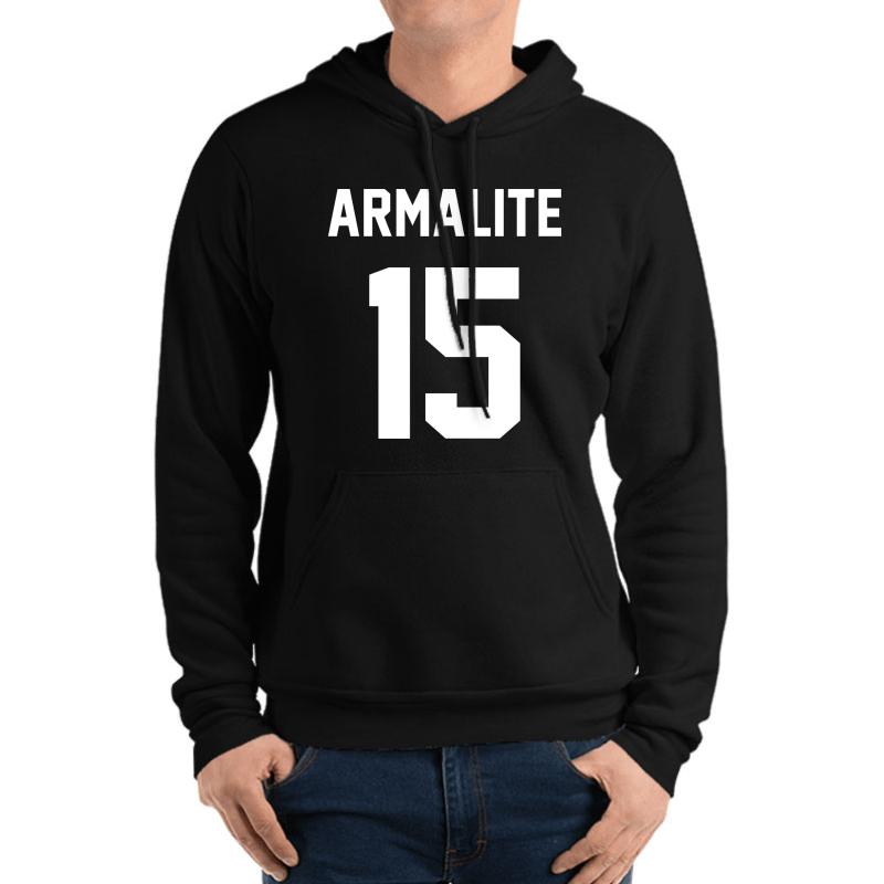 Armalite 15 Unisex Hooded Sweatshirt Men Black