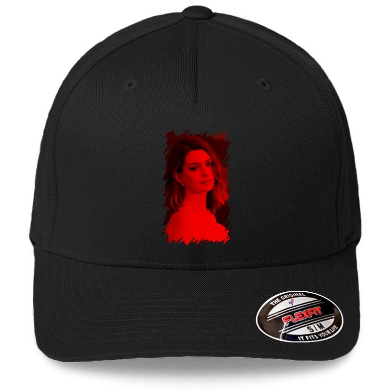 Anne Hathaway - Celebrity Flexfit Baseball Cap  Black