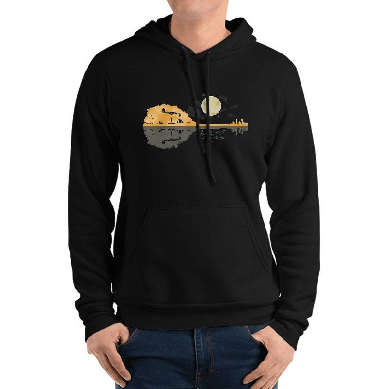 Mandolin Country Music Moon Bluegrass Unisex T-shirts