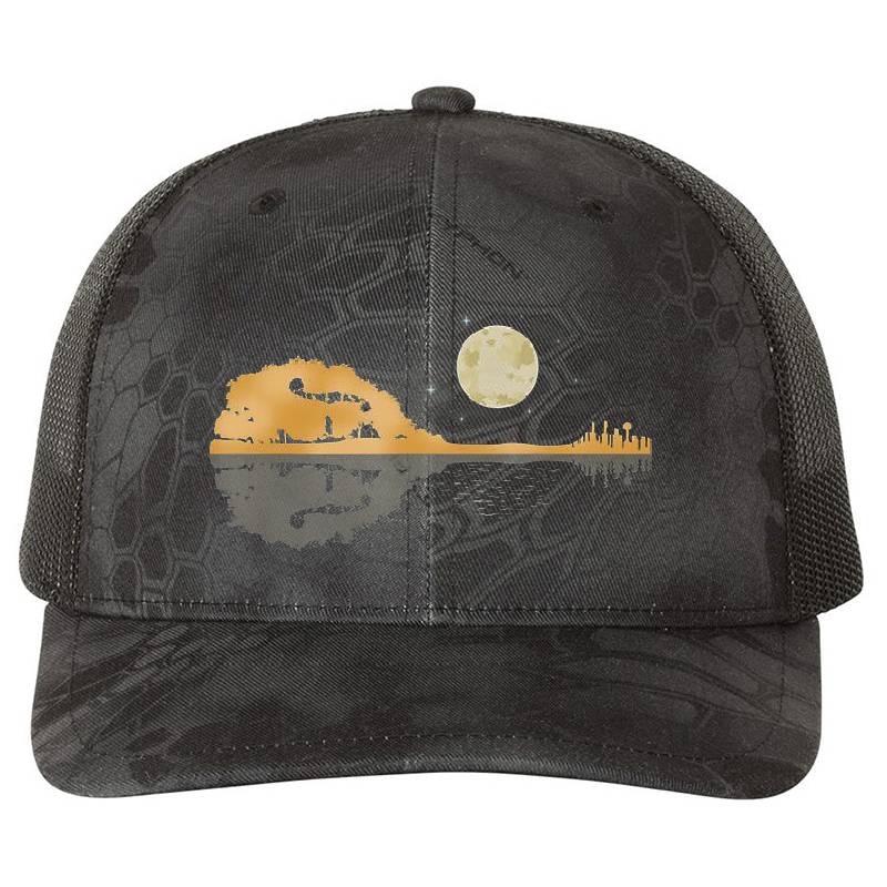 Mandolin Country Music Moon Bluegrass Unisex T-shirts