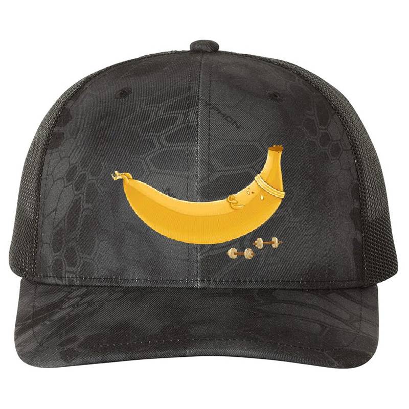 Banana Training - Sit Ups Unisex Hooded Sweatshirts