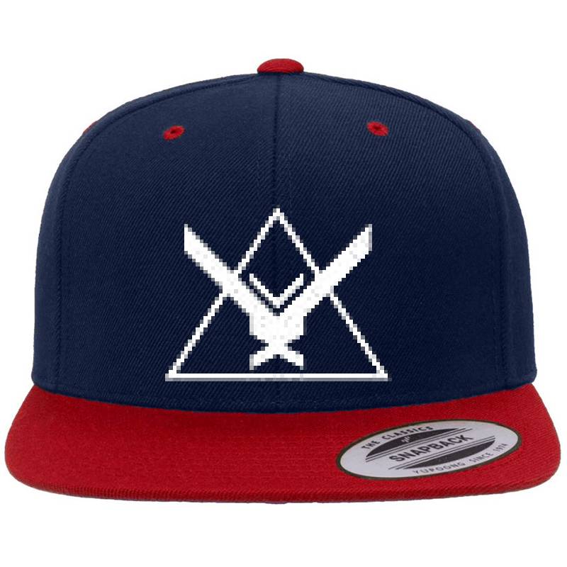 Noble Team Logo - White - Small Richardson Premium Trucker Snapback Caps