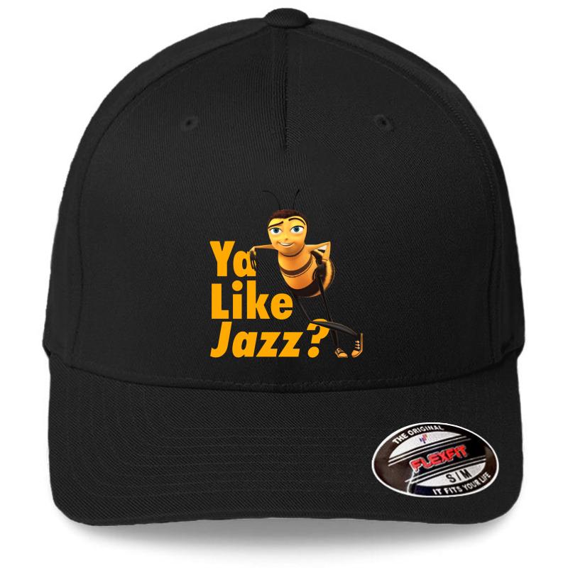 Ya Like Jazz? Flexfit Baseball Cap  Black