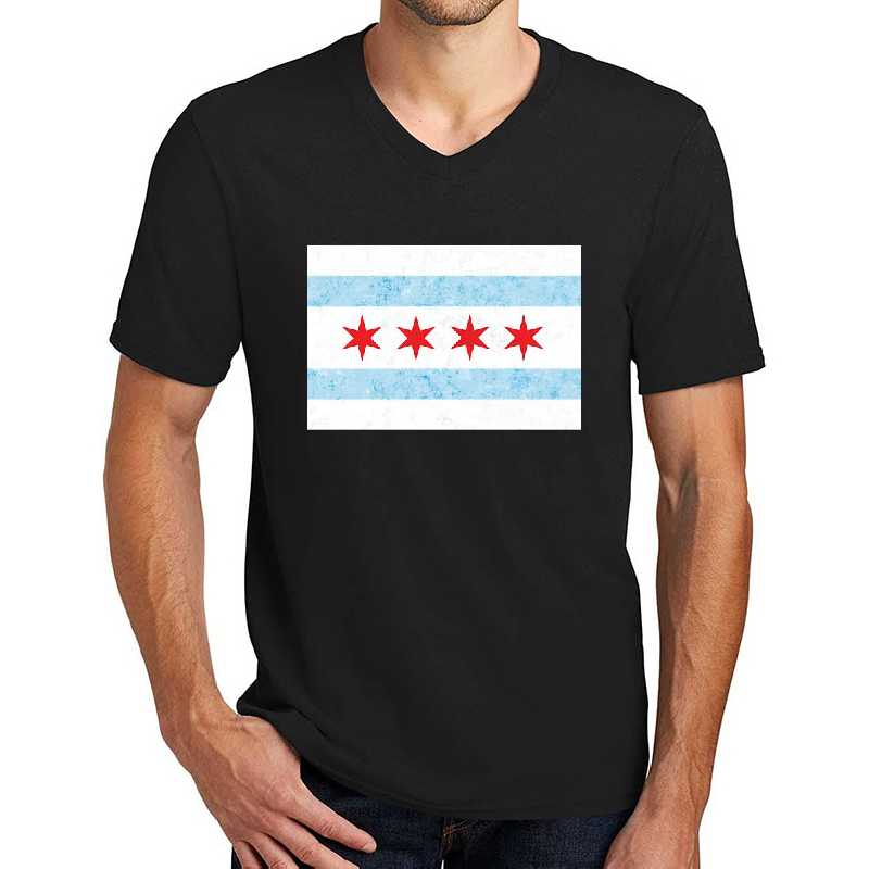 City Flag of Chicago Unisex T-shirts