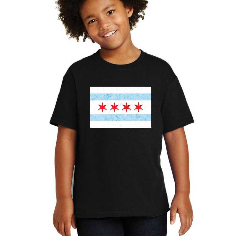 City Flag of Chicago Unisex T-shirts