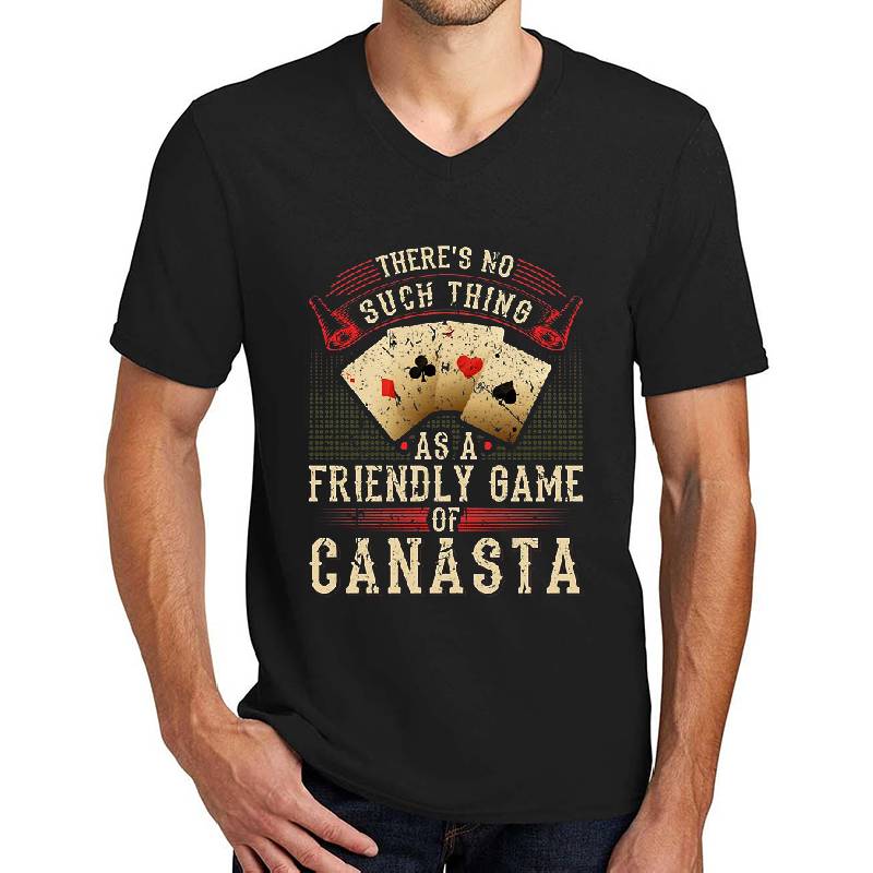 No Such Thing Friendly Game of Canasta Card Game Premium Flat Bill Snapback Caps