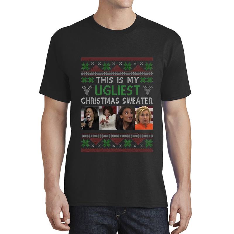 This Is My Ugliest Christmas Antibiden Premium Flat Bill Snapback Caps