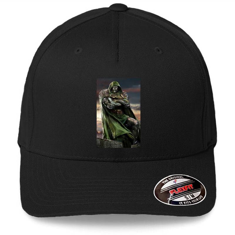 Doctor Doom Premium Flat Bill Snapback Caps