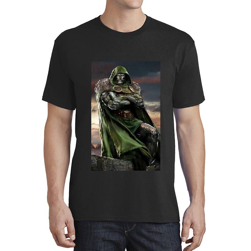Doctor Doom Premium Flat Bill Snapback Caps