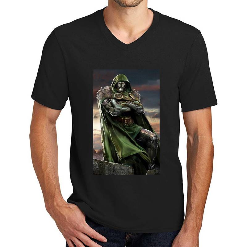 Doctor Doom Premium Flat Bill Snapback Caps