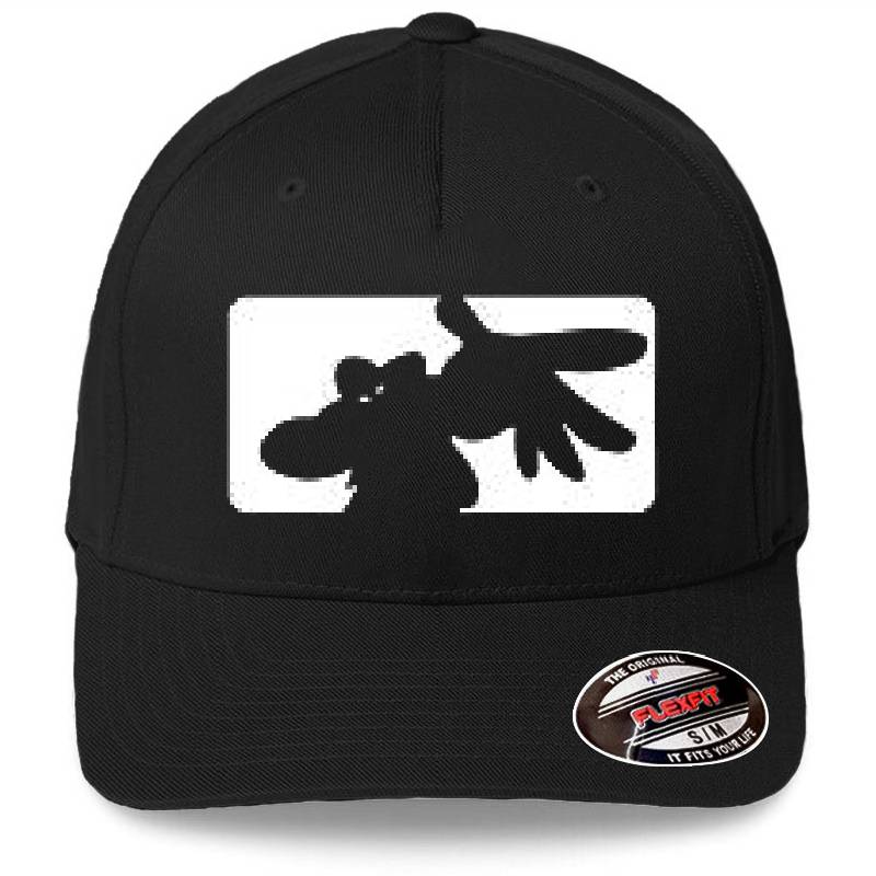Limp Bizkit emblem white Premium Flat Bill Snapback Caps