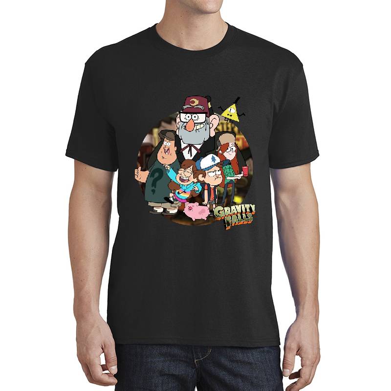 Gravity Falls Premium Flat Bill Snapback Caps