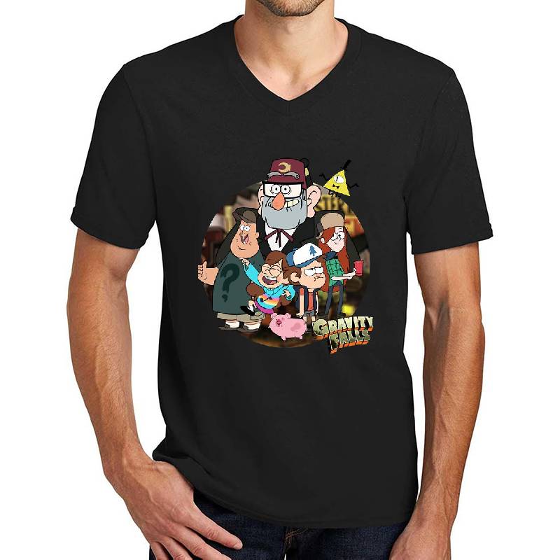 Gravity Falls Premium Flat Bill Snapback Caps