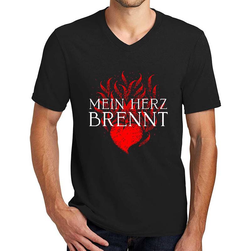 Mein Herz Brennt Unisex T-shirts