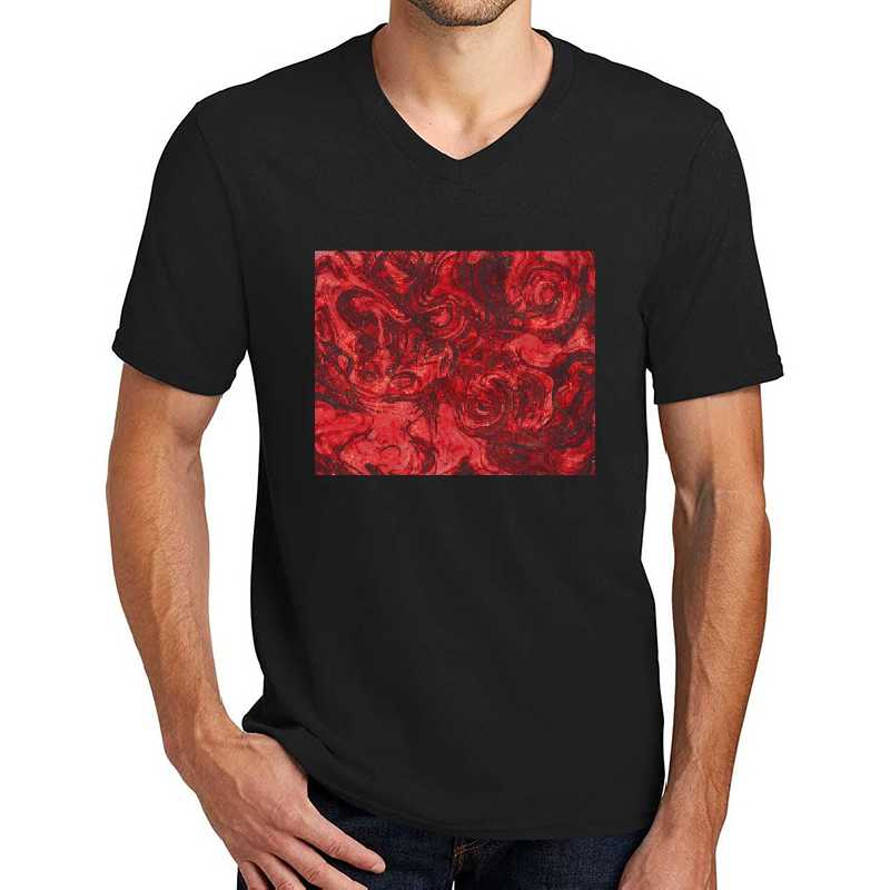 Messy red Unisex T-shirts
