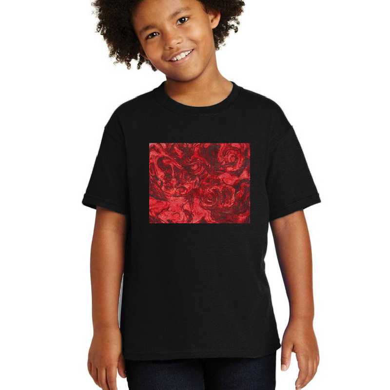 Messy red Unisex T-shirts