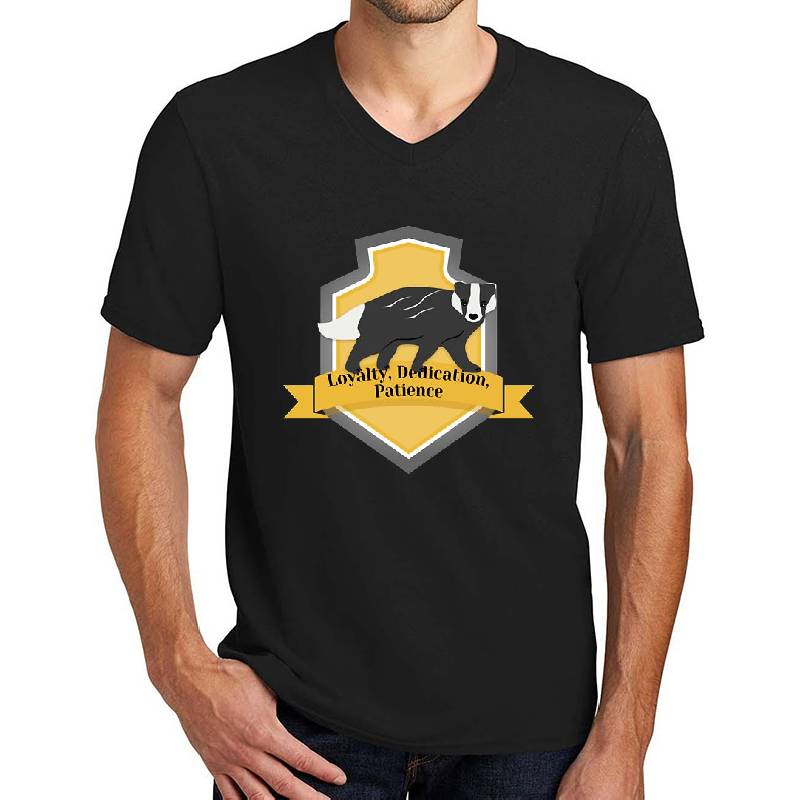 Loyalty, Dedication, Patience Potterhead Emblem Youth Hooded Sweatshirts