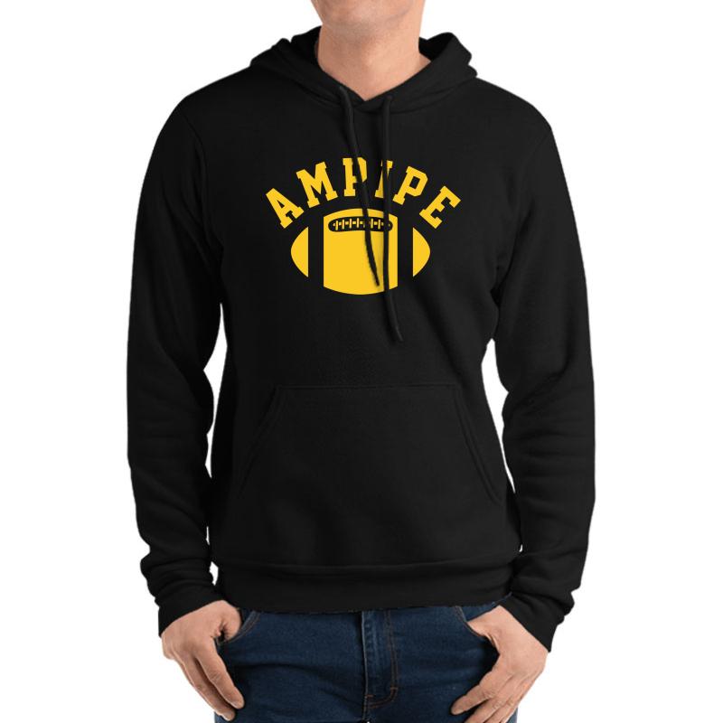 Ampipe High School Bulldogs Football Team Unisex Hooded Sweatshirt Men Black