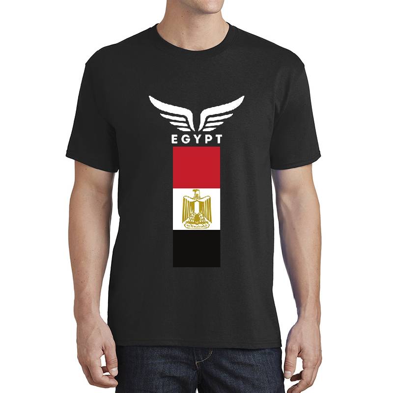 Egypt flag with Egyptian eagle Premium Flat Bill Snapback Caps