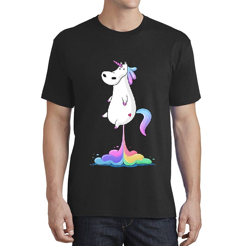 Unicorn Fart Premium Flat Bill Snapback Caps