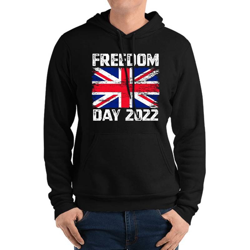 Freedom Day End All Restrictions England Unisex V-Neck T-Shirts