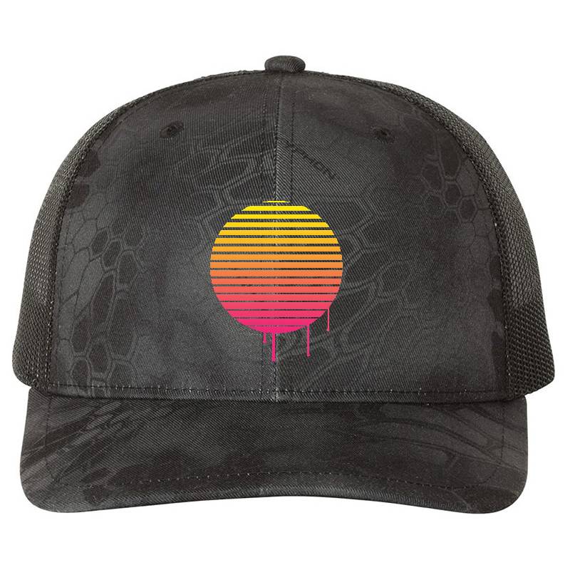 VHS Cassette Vaporwave Premium Flat Bill Snapback Caps