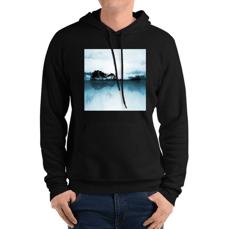 Nature Guitar Blues Unisex V-Neck T-Shirts