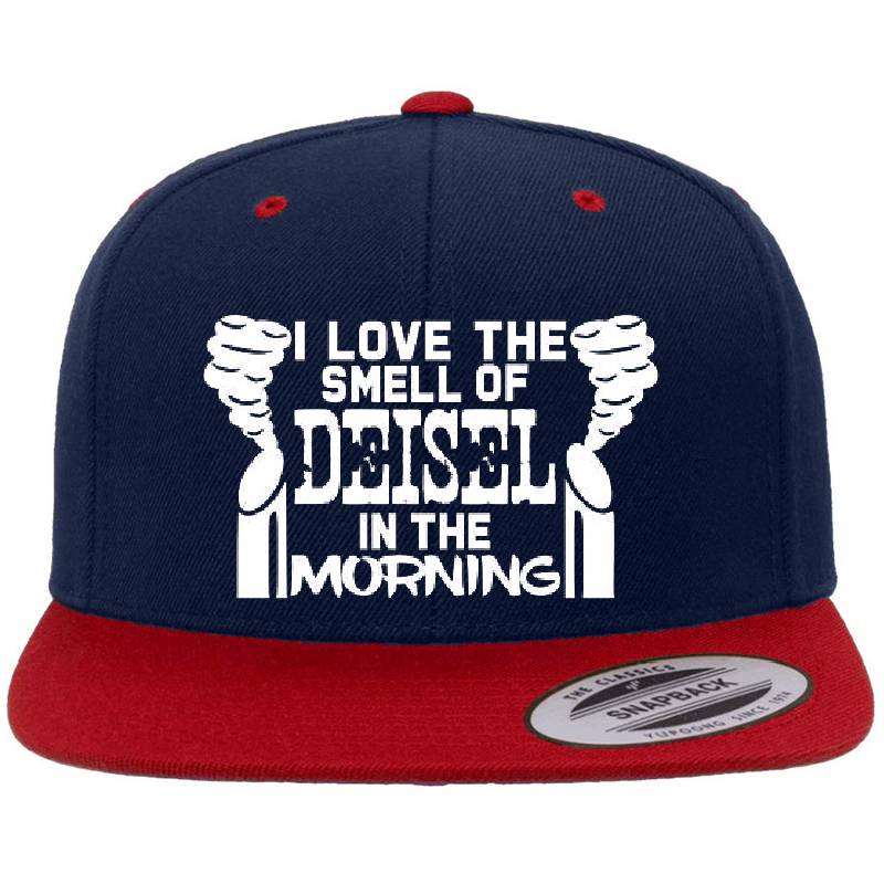 I Love the Smell of Diesel in the Morning Truck Driver Unisex Polo Jersey Sport Shirts