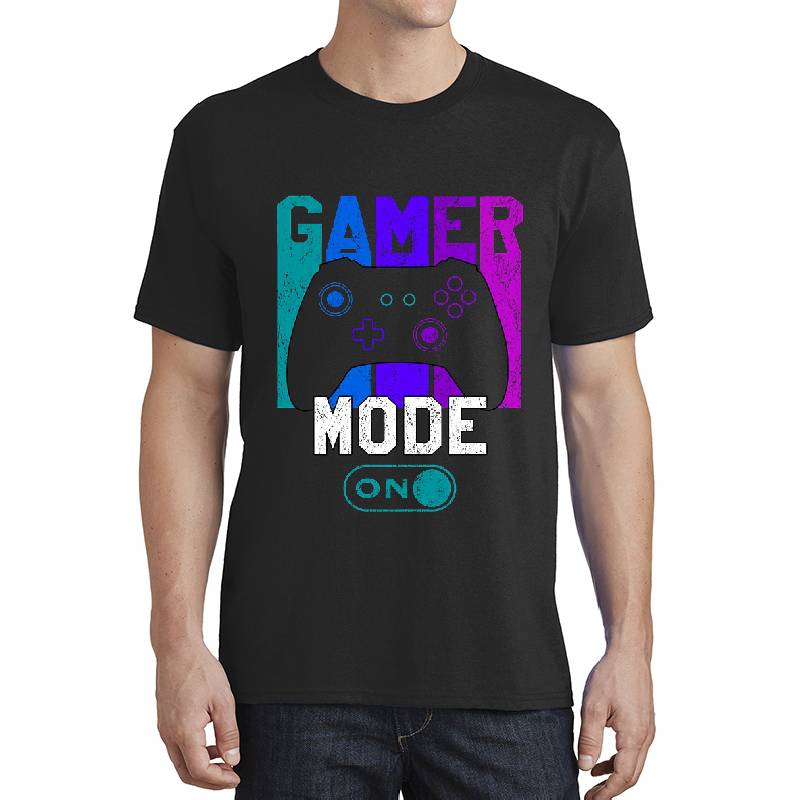 Gamer mode on, love of gaming Premium Flat Bill Snapback Caps