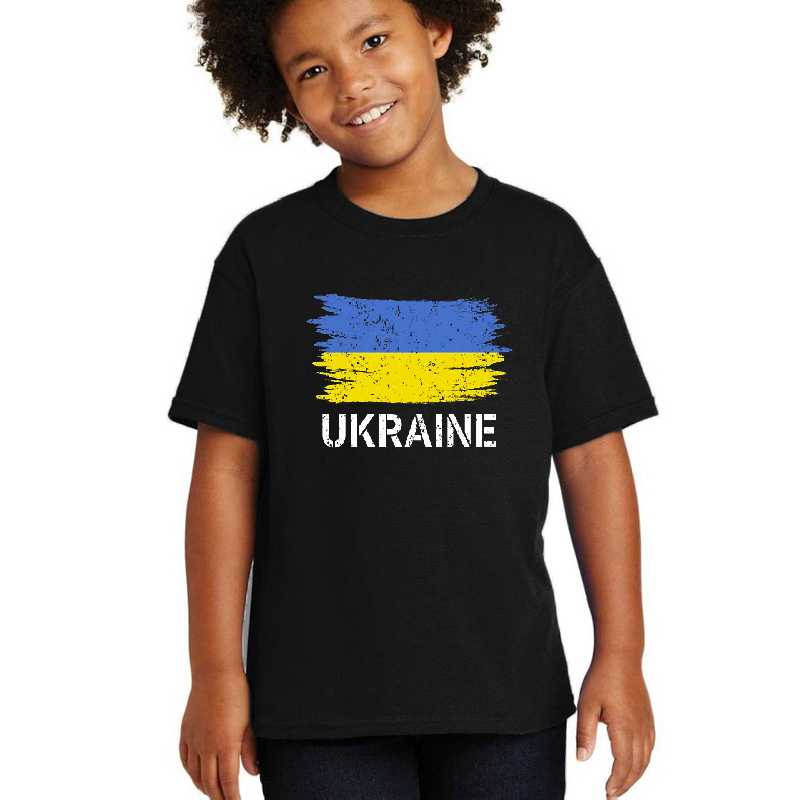 Ukraine Flag Merchandise For Ukrainians, American Ukrainians Unisex T-shirts