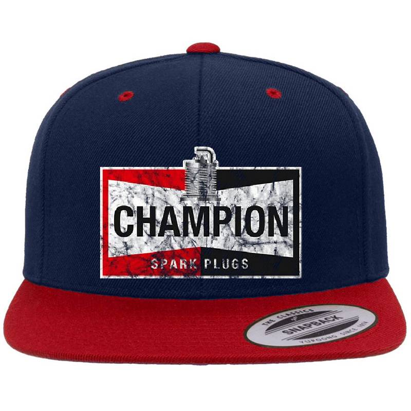 Champion Spark Plugs Distressed Logo Youth Hooded Sweatshirts