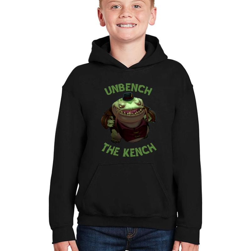 Unbench The Kench Youth Hooded Sweatshirt Boy Black