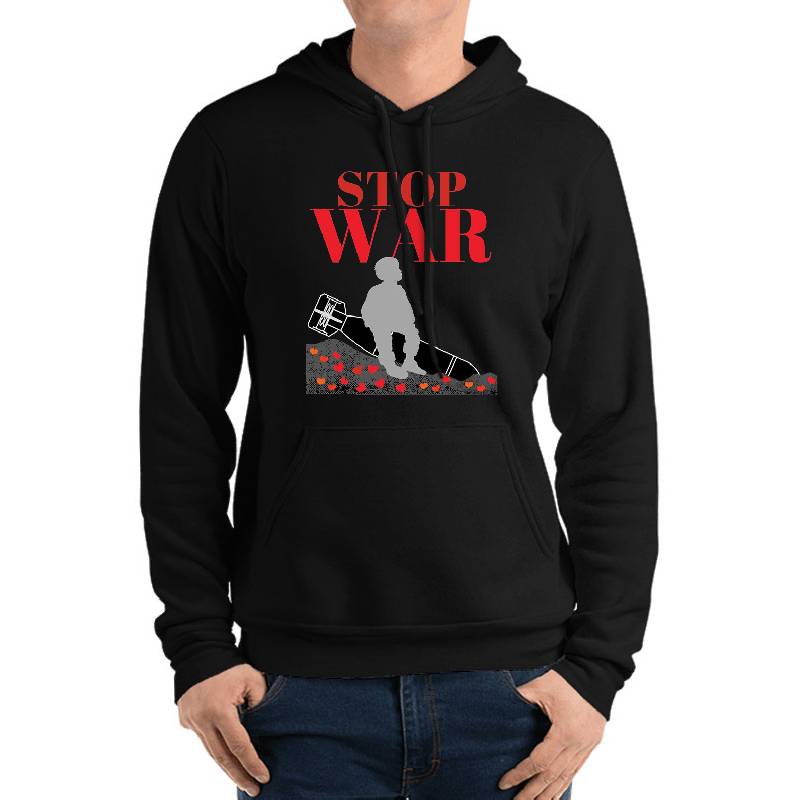 Stop war Unisex V-Neck T-Shirts
