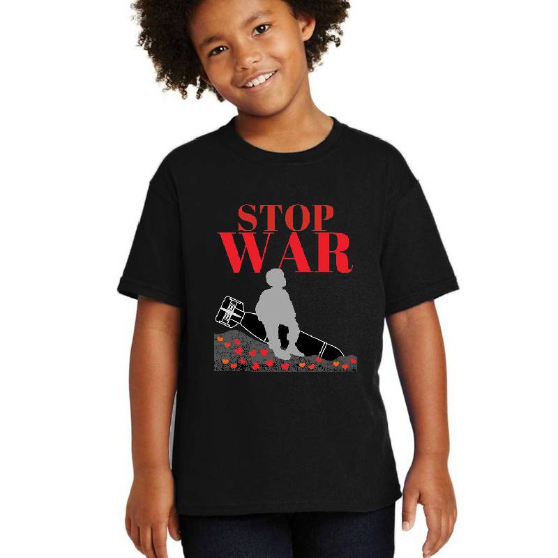 Stop war Unisex V-Neck T-Shirts