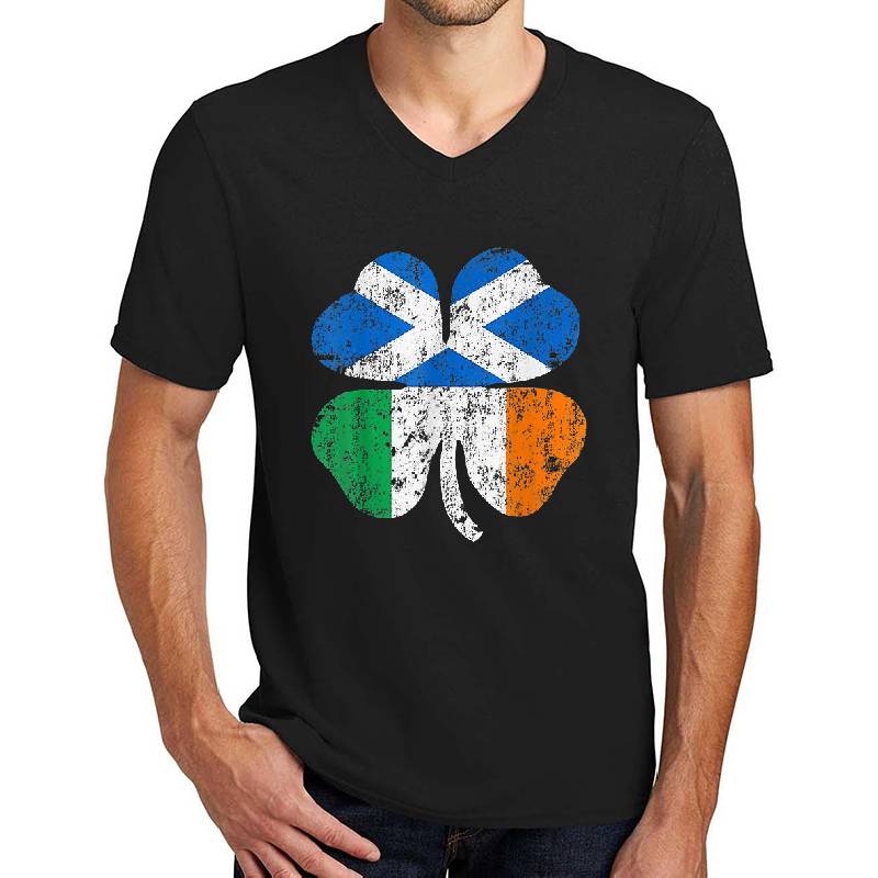 Irish Scottish Flag Ireland Scotland St Patricks Day  Youth Hooded Sweatshirts