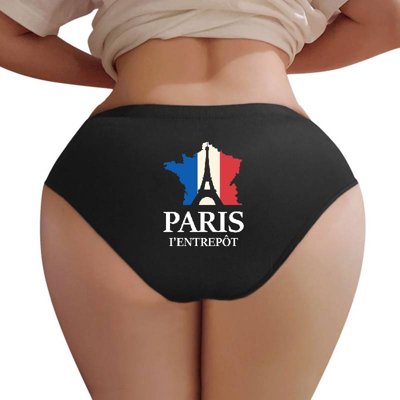 France Paris l'Entrepôt Eiffel Tower flag Premium Flat Bill Snapback Caps