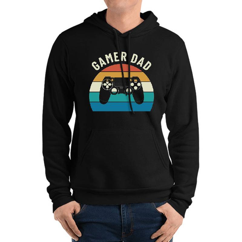 Gamer Dad - Gift for Dad who plays Video Games Youth Hooded Sweatshirts