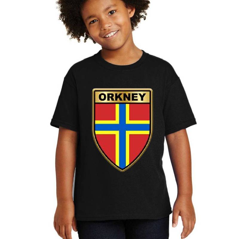 ORKNEY Flag Gifts, Masks, Stickers & Products (1) Premium Flat Bill Snapback Caps