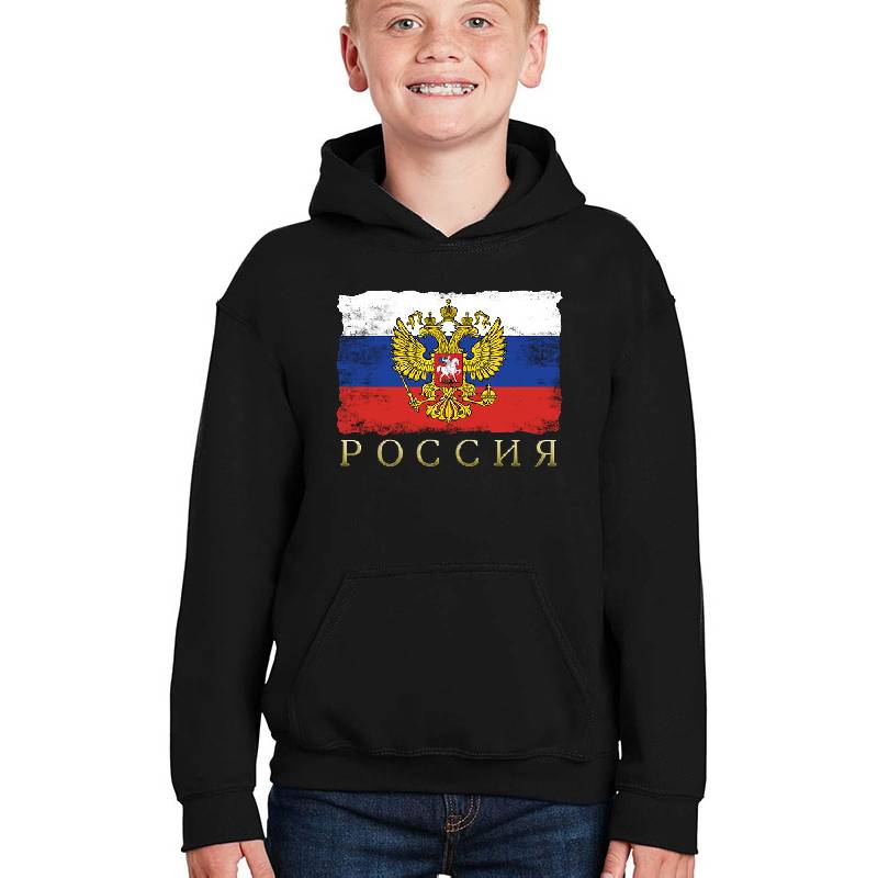 Russia flag ensign coat of arms with eagle Richardson Premium Trucker Snapback Caps