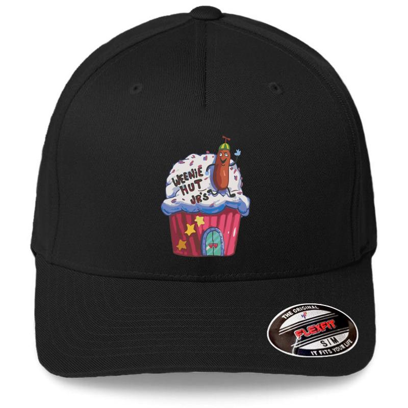 Weenie Hut Jr's Flexfit Baseball Cap  Black