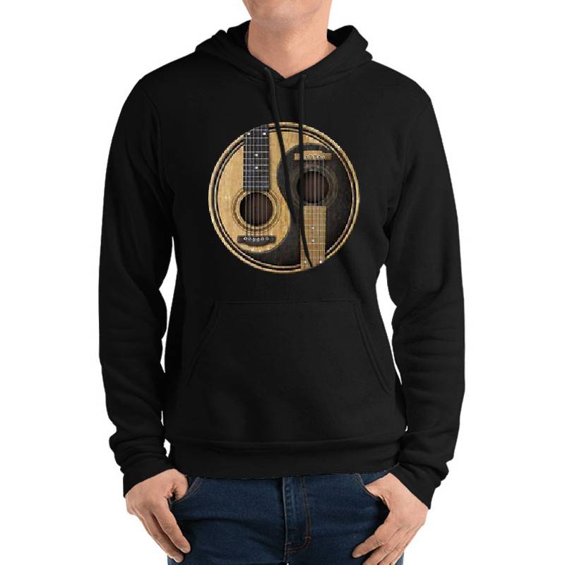 Old and Worn Acoustic Guitars Yin Yang Richardson Premium Trucker Snapback Caps