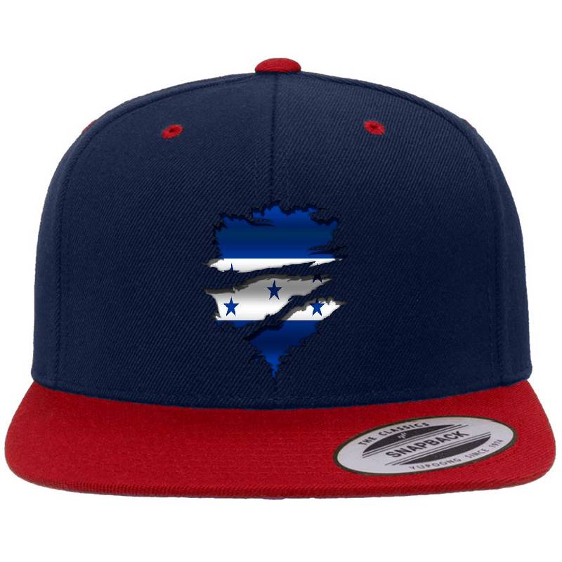 Honduras - Honduras - flag - Tattoo Ripped Richardson Premium Trucker Snapback Caps