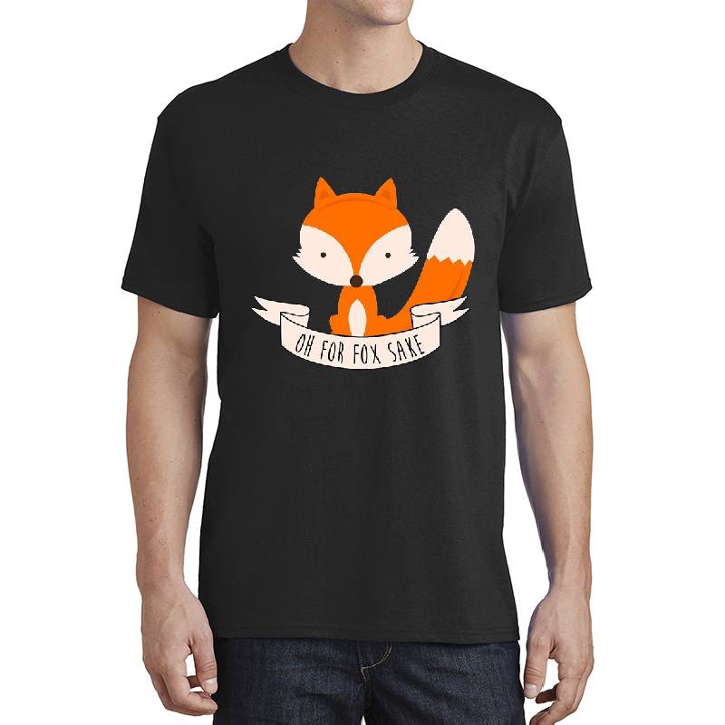 Oh For Fox Sake Unisex V-Neck T-Shirts