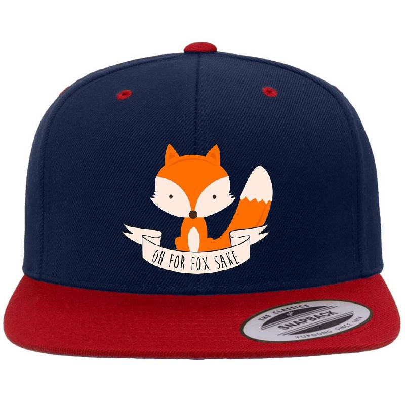 Oh For Fox Sake Unisex V-Neck T-Shirts