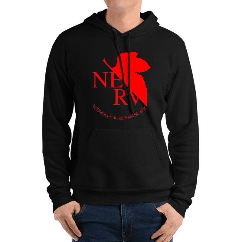 Nerv Logo, Neon Genesis Evangelion Essential T-Shirt Flexfit Baseball Caps