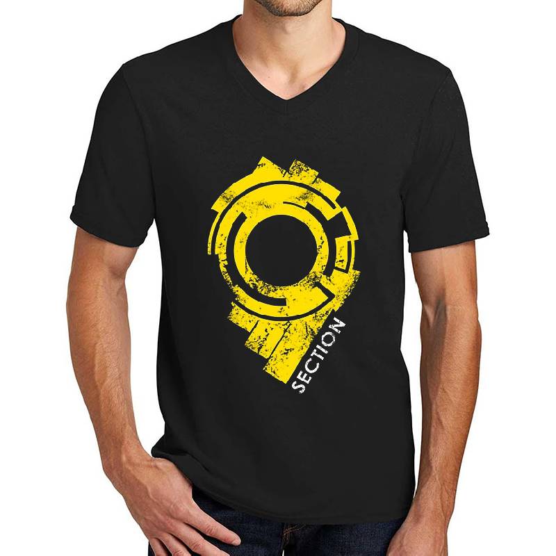 Section 9 (large logo) Unisex T-shirts