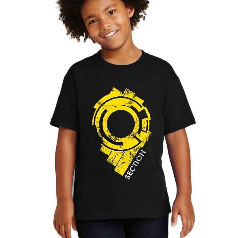 Section 9 (large logo) Unisex T-shirts