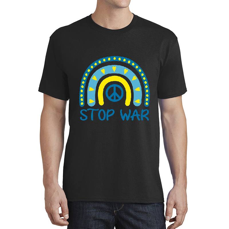 Stop War Unisex V-Neck T-Shirts